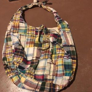 J. Crew Madras Bag